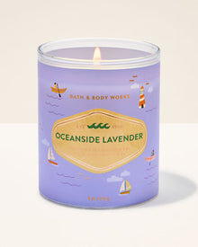 Oceanside Lavender Single Wick Candle