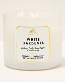 White Gardenia 3-Wick Candle