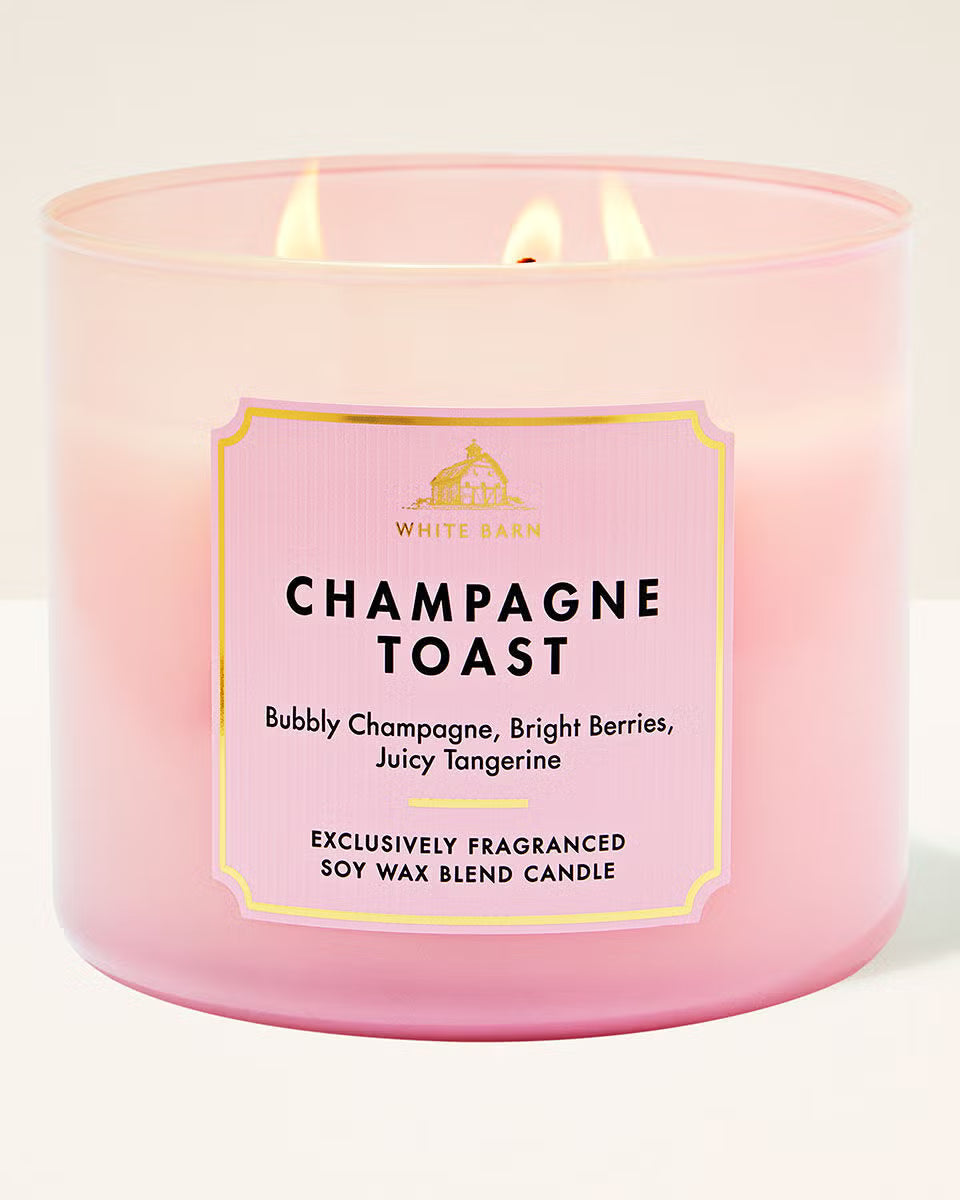 Champagne Toast 3-Wick Candle