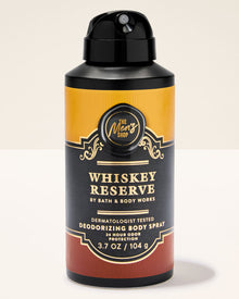 Whiskey Reserve Deodorizing Body Spray