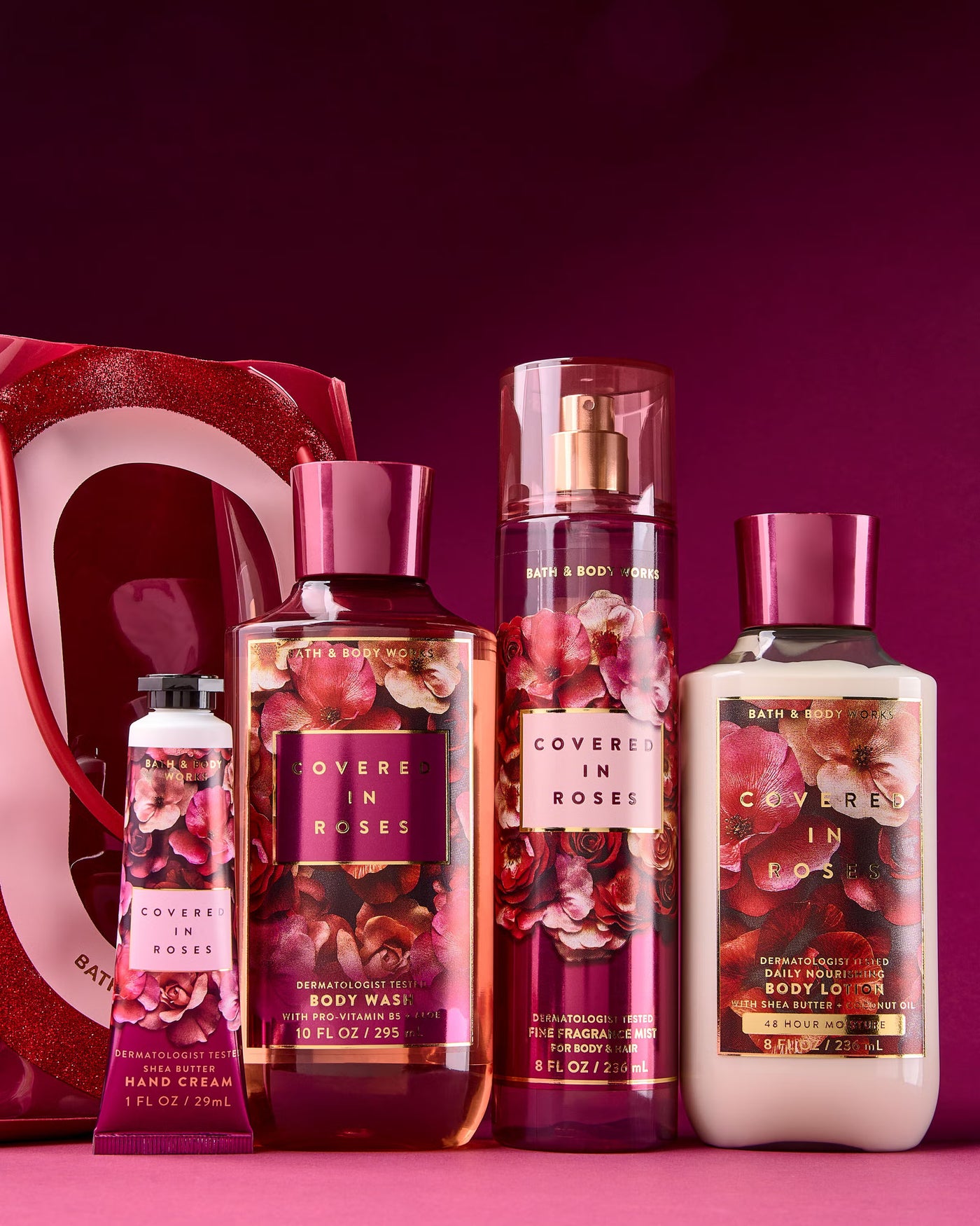 Covered In Roses Gift Set