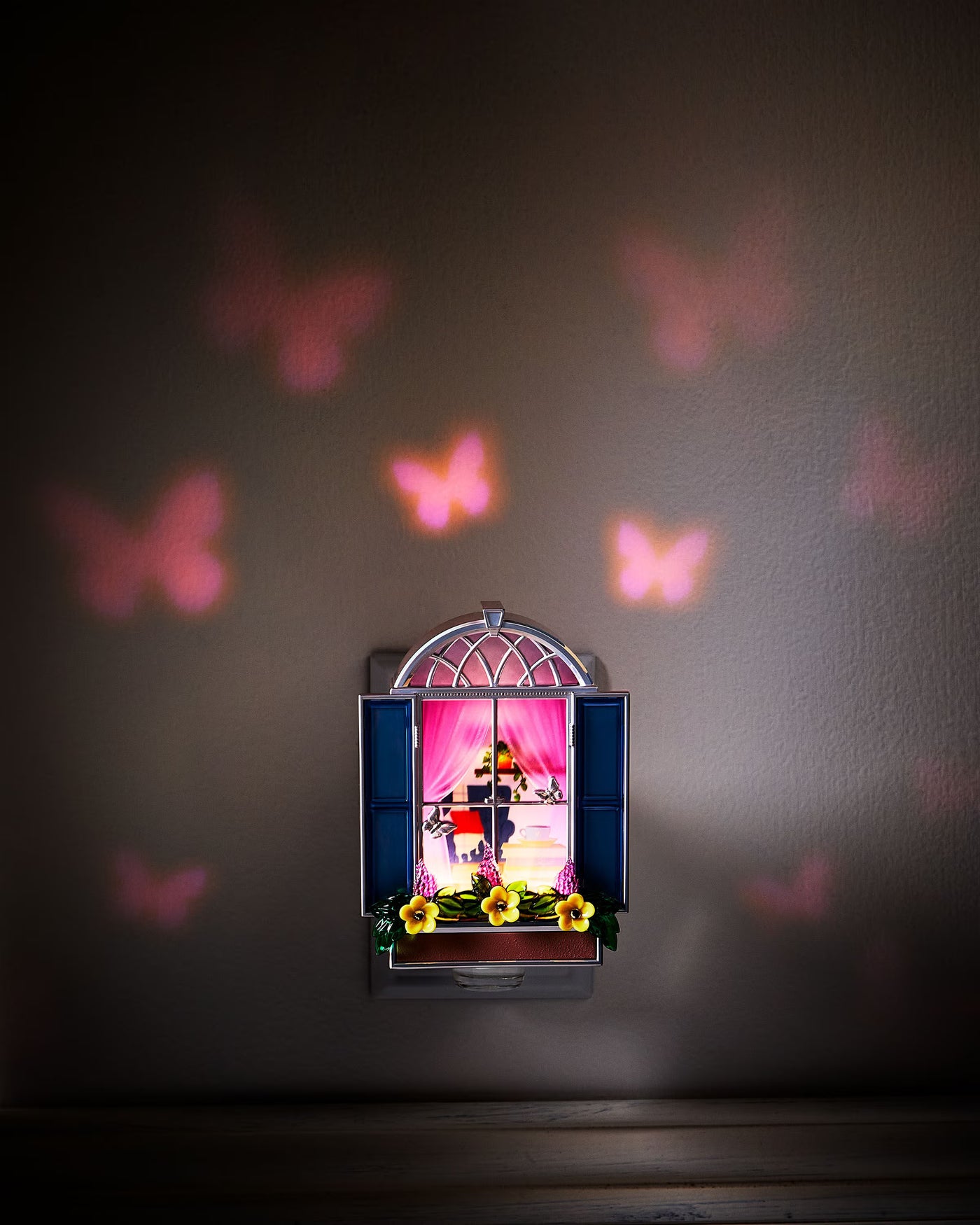 Spring Window Projector Nightlight Wallflowers Fragrance Plug